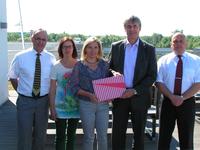 v.l.n.r.: Walter Redl, Karin König, Sabine Salvermoser, Andreas Schöfbeck, Eugen Winkelmair