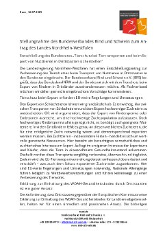 20250715 Stellungnahme zum Antrag des Landes Nordrhein Westfalen zum Thema Tiertransporte.pdf