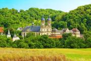 Kloster Schöntal, Bildquelle: Arbeitsgemeinschaft Kocher-Jagst-Radweg, Andi Schmid