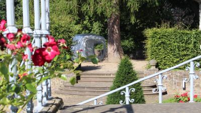 Sleeperoo Cube auf der Schlossinsel Bad Pyrmont