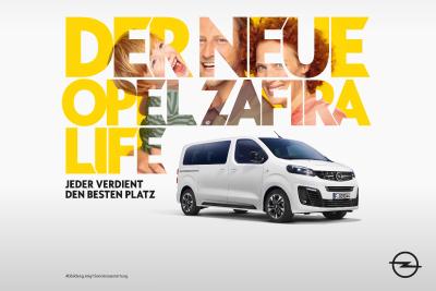 2019 Opel Zafira Life Kampagne