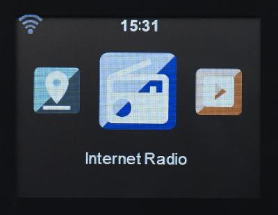 VR-Radio Stereo-Internetradio m. CD-Player, DAB+/FM, Farbdisplay, Wecker, 32 W