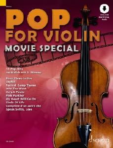 Schott ED23489 Pop for Violin Movie Special