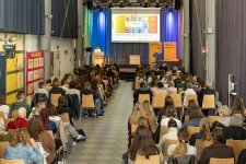 Volles Haus am Tag der Pflegenden. Bildquelle: Marco Rösch, Städtisches Klinikum Karlsruhe
