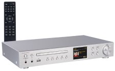 VR-Radio WLAN-Internetradio-Receiver IRS-825, DAB+/UKW, CD, Bluetooth, 200 Watt, silber