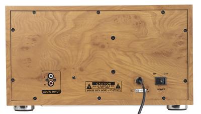 auvisio 2.0-Soundsystem MSX-400 im Holzgehäuse, Bluetooth 3.0, Musik-Player, 60 Watt
