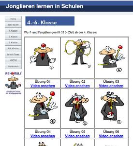 www.Jonglierschule.de/Schulprojekt