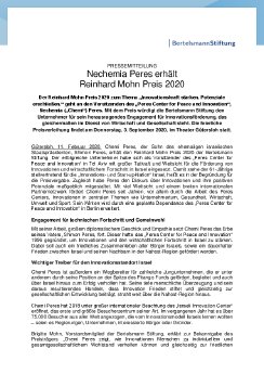 Nechemia Peres erhält Reinhard Mohn Preis 2020.pdf