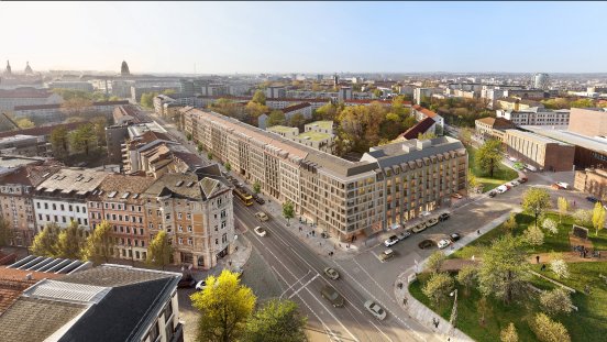Visualisierung_Nordwestliche Perspektive auf das neue Quartier am Wettiner Platz.jpg