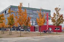 Das Foto (Pressestelle FH Lübeck) zeigt den gemeinsamen GründerCube von Universität und Fachhochschule Lübeck