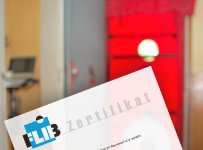 Qualitätsversprechen: Für ein FLiB-Zertifikat müssen die Prüflinge theoretischen wie praktischen Sachverstand beim Durchführen von Luftdurchlässigkeitsmessungen nach geltender Rechtslage nachweisen.