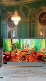 Grüner Saal im Regentenbau in Bad Kissingen als Drehort für Netflix (c) Bayer. Staatsbad Bad Kis.jpg