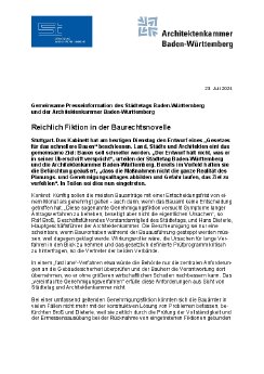LBO-Reform-Entwurf_Gemeinsame Presseinformation STBW und AKBW - Reichlich Fiktion in der Baurech.pdf