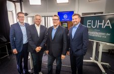 Beim Webinar dabei (von links) Dirk Köttgen, Geschäftsführer der Köttgen Hörakustik GmbH & Co. KG, EUHA-Geschäftsführer Tobias Bartels, Stefan Ernst, BGM-Teamleiter bei BIG direkt gesund, und Peter Kaetsch, Vorstandsvorsitzender der BIG direkt gesund.