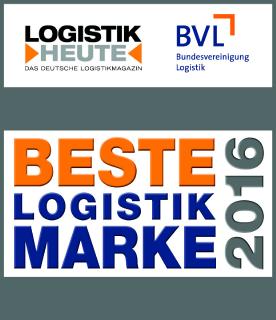 "Beste Logistik Marke 2016" ausgezeichnet