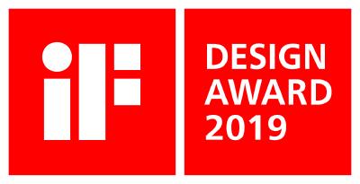 Der iF Design Award 2019 ist die vierte Designauszeichnung für Siedle Axiom / © S. Siedle & Söhne