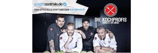 „Mit Gastrozentrale haben wir den idealen Partner für unsere Sendung gefunden“, sagen die RTL II-Kochprofis